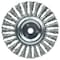 Weiler Roughneck Jr. 6" Cleaning Brush, .023" Steel Wire Fill, 5/8"-1/2" 8775 - alternate 1